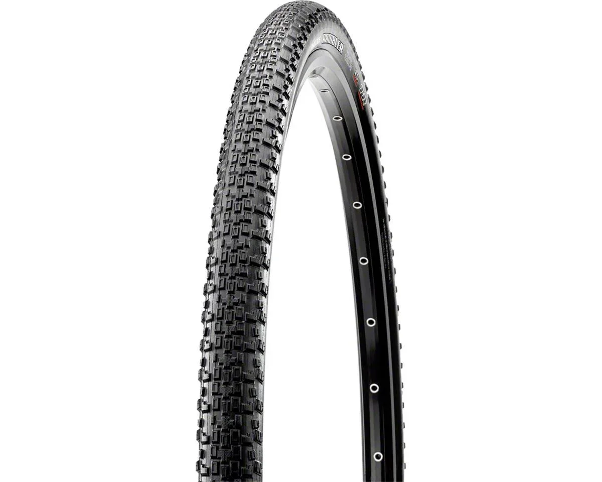 Maxxis Rambler Tubeless Gravel Tire (650b) (47mm) (Dual/SilkShield) (Black)